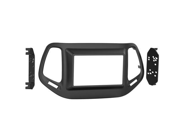 Metra - Dash Kit for Select 2017-2023 Jeep Compass DDIN - Black - image 2