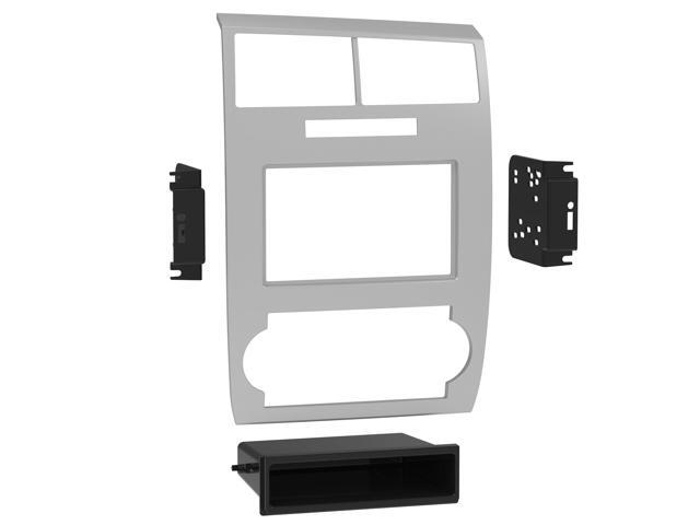 Metra - Dash Kit for Most 2005-2007 Dodge Vehicles - Silver - image 6