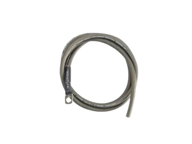 KICKER - C-Series 8AWG 2-Channel Amplifier Power Kit - Gray/Blue - image 3