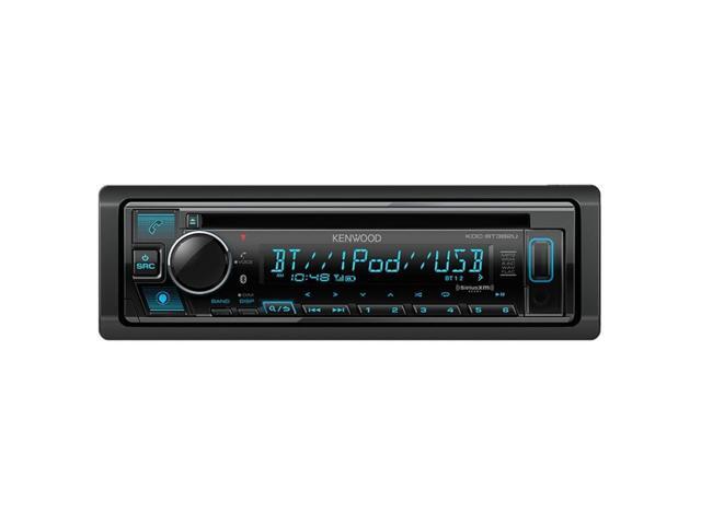 Kenwood - Bluetooth CD/Digital Media (DM) Receiver and Satellite Radio-Ready with Detachable Faceplate - Black - image 4