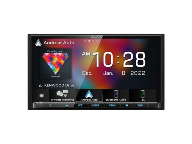 Kenwood - DMX9708S 7" Wireless Carplay/ Android Auto, Bluetooth, High Resolution Digital Media Receiver, Maestro - Black - image 2
