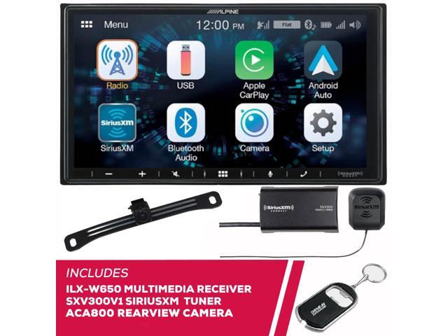 Alpine ILX-W650 7' Multimedia Receiver w/ Rear View Camera & SiriusXM Tuner