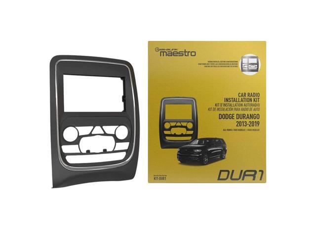 Maestro - Dash Kit for Select 2014-2017 Dodge Durango DIN DDIN - Black - image 6