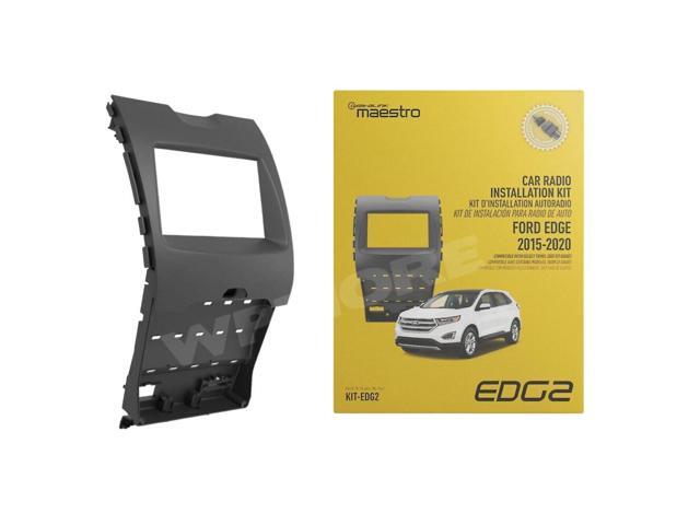 Maestro - Radio Replacement Dash Kit Solution for Select 2015-2020 Ford Edge Vehicles - Black - image 5