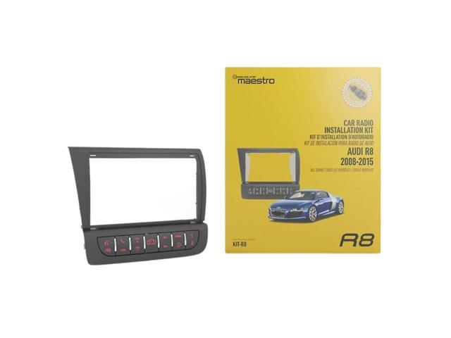 Maestro - Radio Replacement Dash Kit for 2008-2015 Audi R8 - Black - image 4