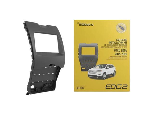 Maestro - Radio Replacement Dash Kit Solution for 2015-2020 Ford Edge Vehicles - Black - image 5
