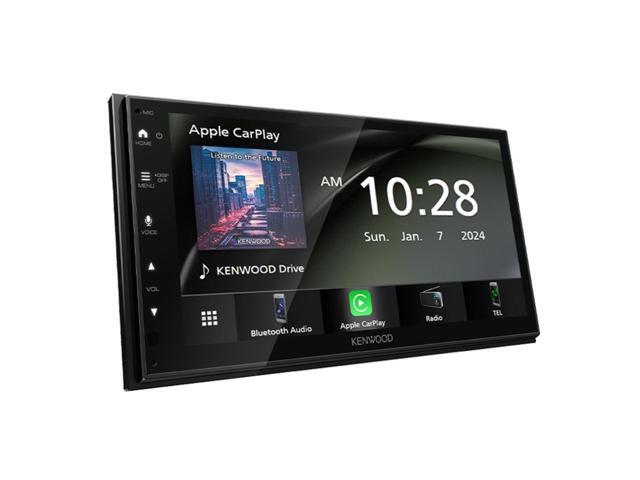 Kenwood - DMX4710S 6.8" Multimedia Receiver with wired Apple CarPlay and Android Auto - Black - image 3