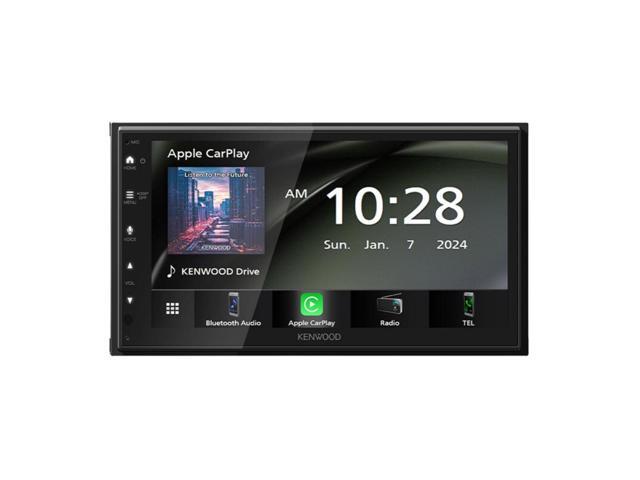 Kenwood - DMX4710S 6.8" Multimedia Receiver with wired Apple CarPlay and Android Auto - Black - image 2