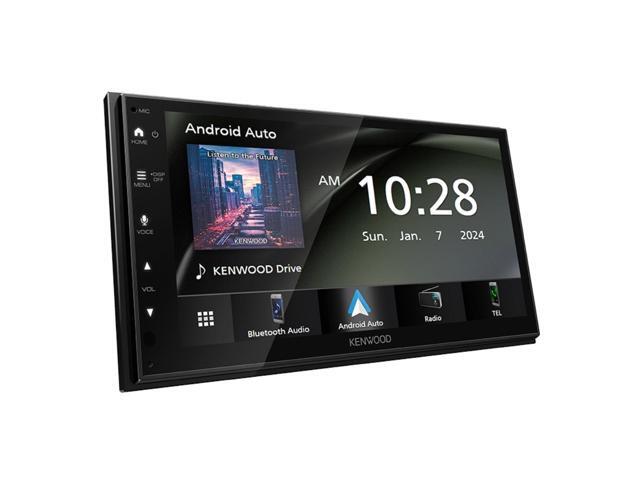 Kenwood - DMX4710S 6.8" Multimedia Receiver with wired Apple CarPlay and Android Auto - Black - image 4