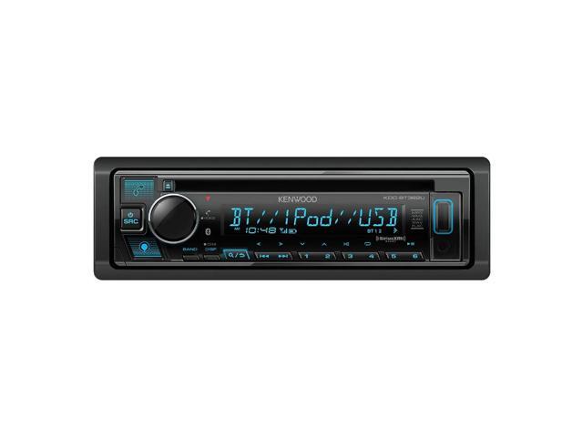 Kenwood - Bluetooth CD/Digital Media (DM) Receiver and Satellite Radio-Ready with Detachable Faceplate - Black - image 7