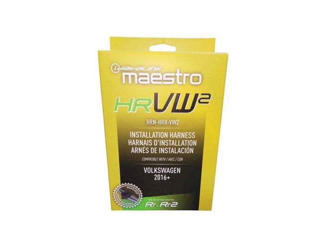 Maestro - VW2 Installation T-Harness for Select Volkswagen and Audi Models 2016+ with Head Unit Connectors - Black - image 4