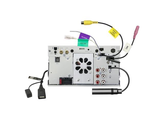 Kenwood - DMX8709S 6.8" - Android Auto & Apple CarPlay - Built-in Bluetooth - In-Dash Digital Media Receiver - Black - image 12