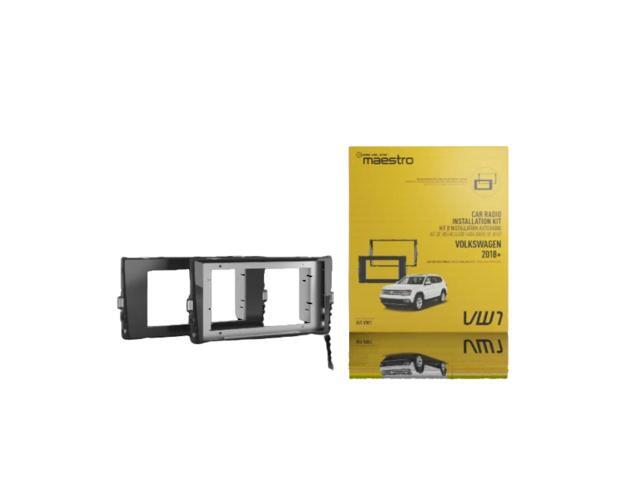 Maestro - Radio Replacement Dash Kit for Select Volkswagen Vehicles 2018 and up - Black - image 3