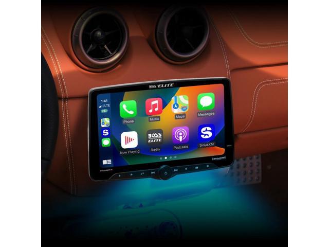 BOSS Audio - BOSS Elite Single-DIN Car Stereo Apple CarPlay Android Auto, 10.1-Inch Floating Touchscreen, Sirius XM-Ready, Bluetooth - Black - image 4