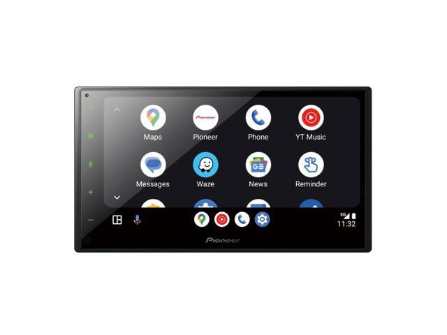 Pioneer - 6.8" Apple CarPlay/Android Auto Bluetooth Digital Media (DM) Receiver with backup camera input - Black - image 3