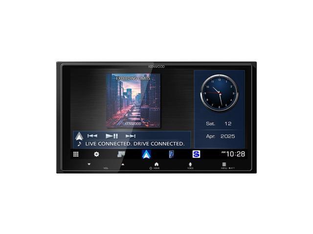 Kenwood - DMX8710S 7" Wireless Carplay/ Android Auto, Bluetooth, HD Radio, Sirius/XM, HDMI, 2 Camera inputs, Maestro - Black - image 7