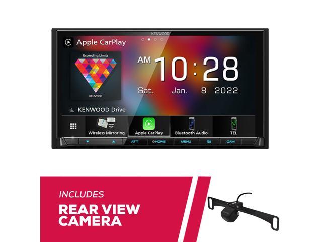 Kenwood DMX9708S 6.95' Multimedia Receiver w/CMOS-230LP1 Universal Backup Camera