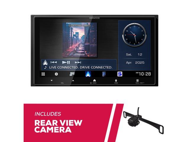 Kenwood DMX8710S 6.92' Multimedia Receiver with CMOS-740HDLP Rear View Camera