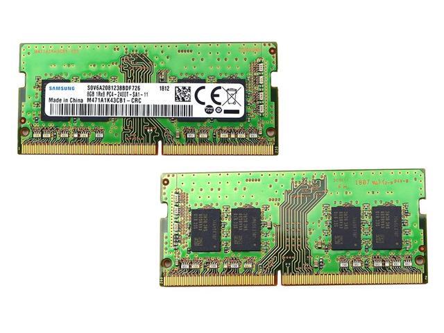 M471A1K43CB1 Samsung 16GB 2X8GB DDR4 PC4-19200 2400MHZ 1RX8 CL17 Memory KIT M471A1K43CB1-CRC Laptop Memory