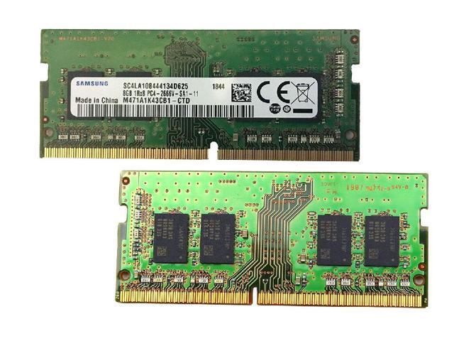 2_Of_M471A1K43CB1-CTD Samsung 16GB 2X8GB DDR4 PC4-21300 2666MHZ 260-PIN Memory KIT M471A1K43CB1-CTD Laptop Memory