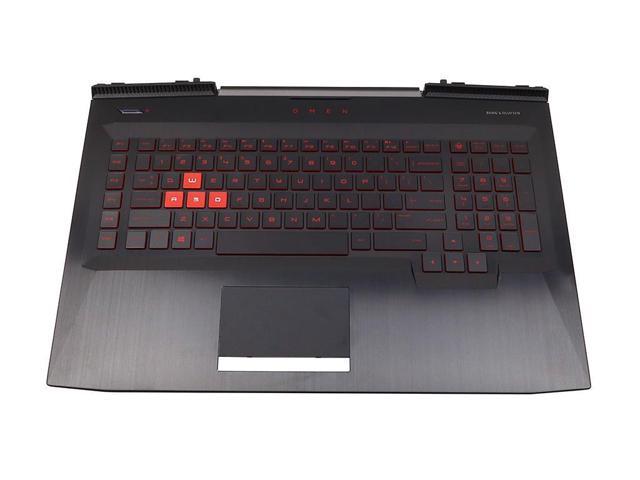 UPC 043126600020 product image for HP Omen 17-AN 17T-AN US English Keyboard Palmrest Touchpad Assembly 931688-001 L | upcitemdb.com