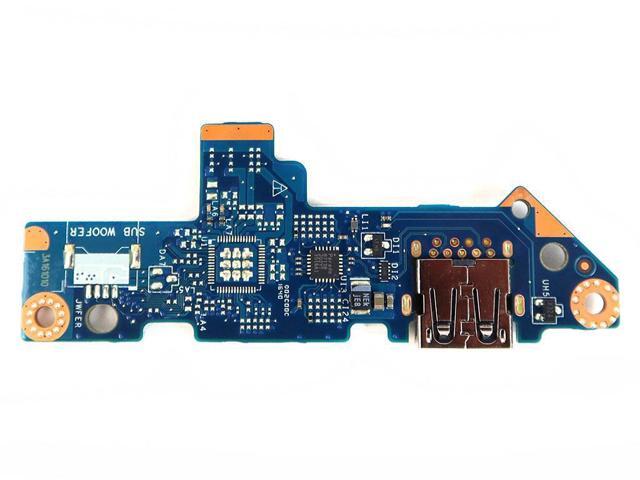 BAP10 LS-D755P Dell Alienware 15 R3 Series Laptop USB Port I/O Circuit Board NDH9T 0NDH9T I/O Boards- Video Audio USB IR DC TV PWR
