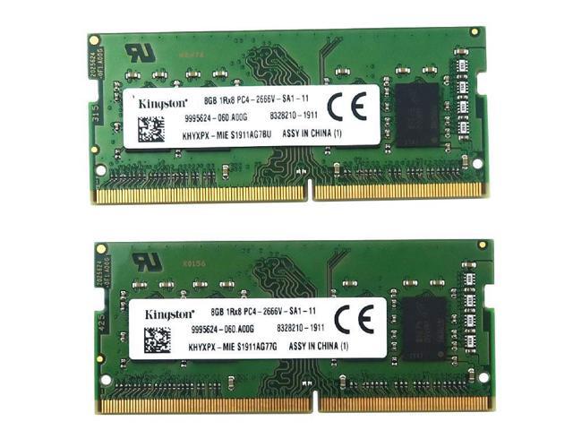 KHYXPX-MIE Kingston 16GB 2X8GB DDR4 PC4-21300 Memory KIT 9995624-060.A00G Laptop Memory