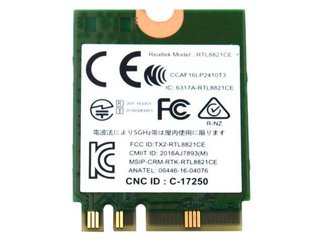 N33GX_UA 0N33GX Realtek RTL8821CE-VC M.2 2230 802.11AC Wlan Bluetooth 5.0 Pcie Wifi Card N33GX Laptop Wireless Cards - Wifi