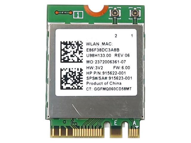 RTL8822BE Realtek M.2 2230 PCI-E USB Wifi 802.11AC Bluetooth 4.2 Card 915622-001 Laptop Wireless Cards - Wifi