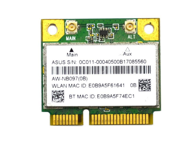 AW-NB097H AR5B225 Asus G75 N56 Series Bluetooth WI-FI Pcie Mini Wireless Card US Laptop Wireless Cards - Wifi