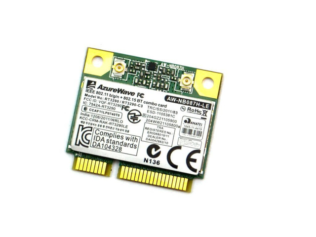 RT3290 RT3290-C3 Azurewave Mini PCI-E 802.11 BGN Wireless Card AW-NB087H-LE USA 