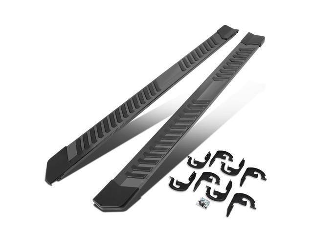 DNA Motoring STEPB-ZTL-8087-BKSS For 2004 to 2014 Ford F150 Crew Cab Pair 6' Stainless Steel Nerf Step Bar Running Boards 05 06 07 08 09 10 11 12 13