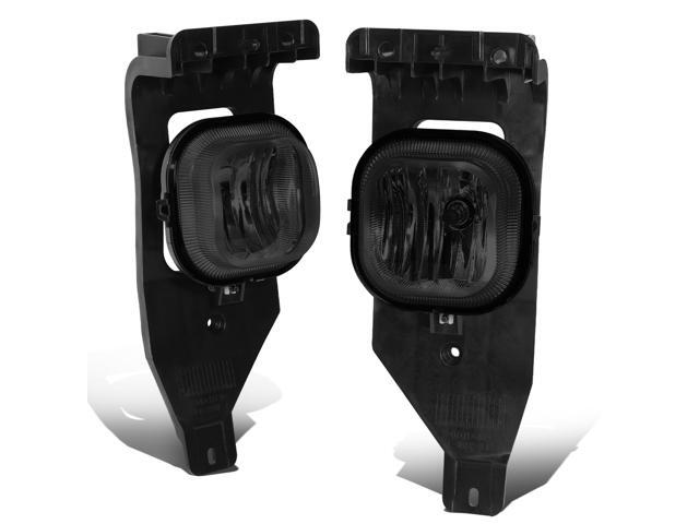 DNA Motoring FL-ZTL-342-SM For 2005 to 2007 Super Duty / Excursion Pair Bumper Fog Lights (Smoke Lens) 06