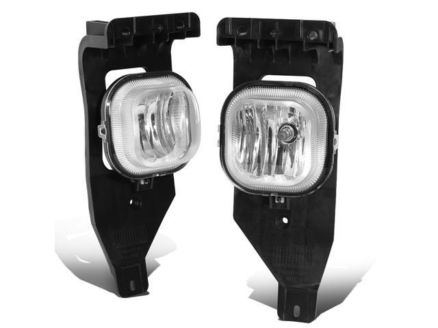 DNA Motoring FL-ZTL-342-CH For 2005 to 2007 Ford Super Duty / Excursion Pair Bumper Fog Lights (Clear Lens) 06