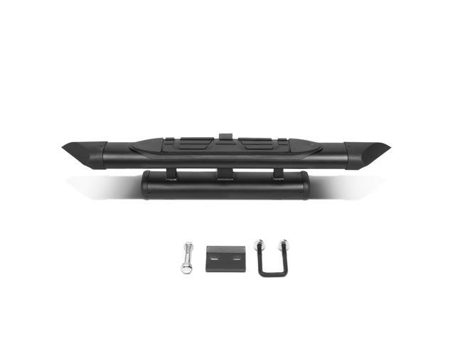 J2 Engineering For Universal 2' Hitch Receiver Truck Rear Bumper Trailer Towing Hitch Step Bar Board 3.25'W x 42.5'L Black