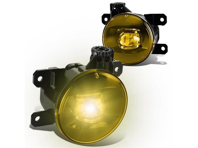 DNA Motoring FL-ZTL-224-AM For 2006 to 2014 Suzuki Grand Vitara/SX4 Sedan Pair Bumper Driving LED Fog Light Lamp Amber Lens 07 08 09 10 11 12 13