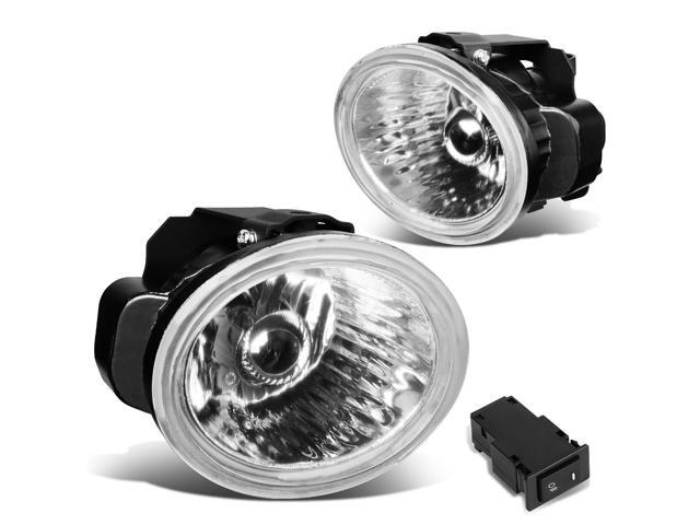 DNA Motoring FL-ZTL-134-CH For 2002 to 2007 Nissan Altima / Murano / FX35 / FX45 Pair Bumper Driving Fog Lights + Wiring Kit + Switch (Clear Lens)...