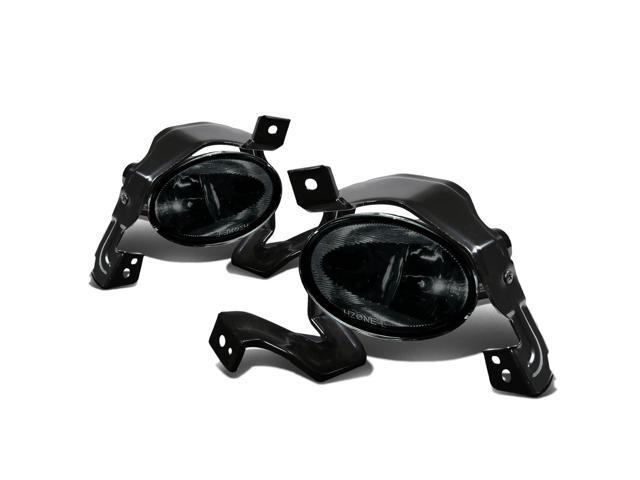 DNA Motoring FL-HCRV10-SM For 2010 to 2011 Honda CR-V CRV Front Bumper Driving Fog Light+Bulbs+Switch Smoked Lens 3rd Gen RE K24Z