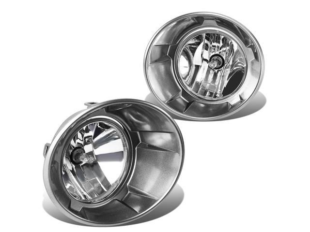 DNA Motoring FL-ZTL-806-CH For 2010 to 2013 Chevy Camaro Front Bumper Driving Fog Light Lamp Clear Lens 11 12