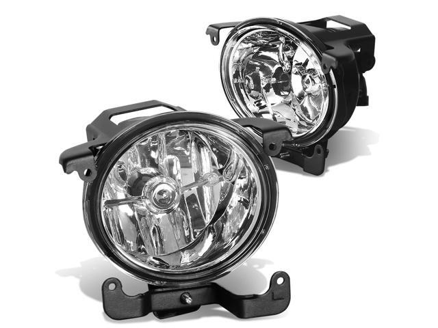 DNA Motoring FL-ZTL-216-CH For 2003 to 2006 Accent Sedan/Hatchback Pair Bumper Driving Fog Light Lamp Clear Lens 04 05