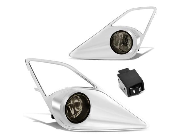 DNA Motoring FL-ZTL-222-SM For 2013 to 2016 Scion FRS GT86/FT86 Pair Front Bumper Driving Fog Light Lamp+Switch Smoked Lens 14 15