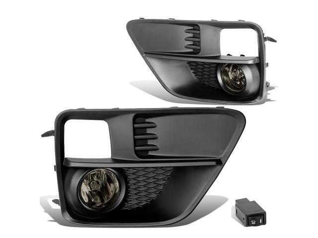 DNA Motoring FL-ZTL-197-SM For 2015 to 2017 Subaru WRX/STI Front Bumper Driving Fog Light Lamp+Switch Smoked Lens 16