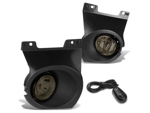 DNA Motoring FL-ZTL-811-SM For 2009 to 2014 Ford F150 Front Bumper Driving Fog Light Lamp+Switch Smoked Lens 10 11 12 13