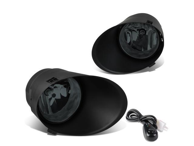 DNA Motoring FL-ZTL-817-SM For 2007 to 2013 Toyota Tundra Sequoia Pair Bumper Driving Fog Light Lamp+Switch Smoked Lens 08 09 10 11 12
