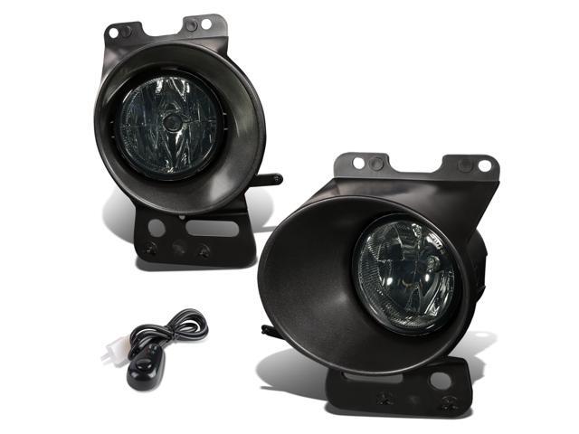 DNA Motoring FL-ZTL-813-SM For 2006 to 2008 Ford F150 Lincoln Mark LT Pair Bumper Driving Fog Light Lamp+Switch Smoked Lens 07