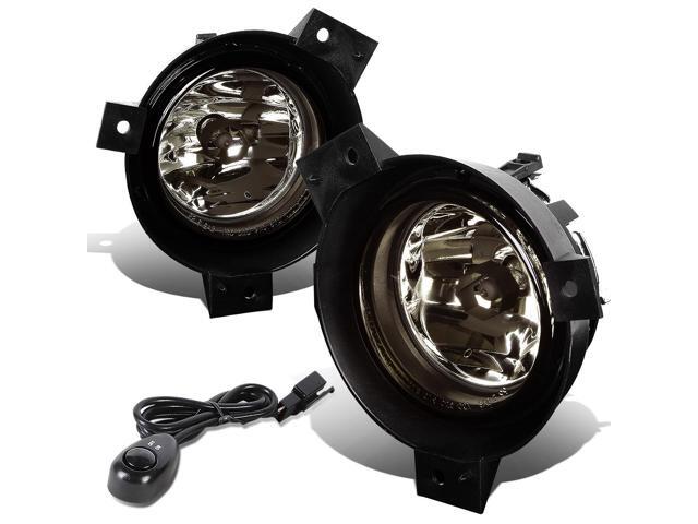 DNA Motoring FL-T012-SM For 2001 to 2003 Ford Ranger Pickup Pair Bumper Driving Fog Lights + Switch (Smoke Lens) 02