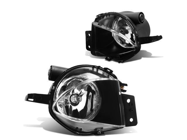 DNA Motoring FL-ZTL-112-CH For 2006 to 2008 BMW E90 3-Series Sedan Pair Bumper Driving Fog Lights (Clear Lens) 07