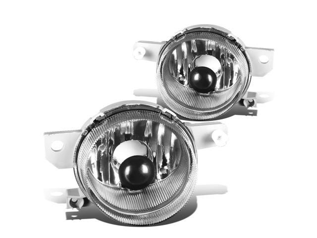 DNA Motoring FL-ZTL-125-CH For 1993 to 1995 Honda Civic Del Sol EG EH6 Pair Bumper Driving Fog Lights (Clear Lens) 94