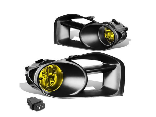 DNA Motoring FL-ZTL-194-AM For 2011 to 2014 Nissan Murano Z50 Pair Front Bumper Driving Fog Light Lamp+Switch Amber Lens 12 13