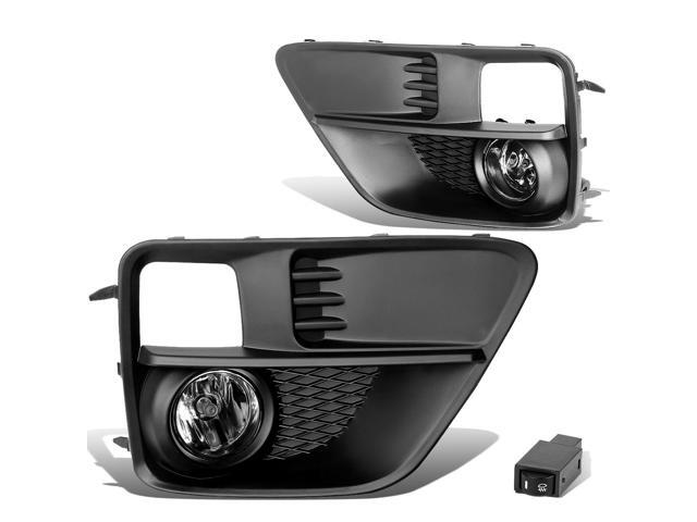 DNA Motoring FL-ZTL-197-CH For 2015 to 2017 Subaru WRX/STI Front Bumper Driving Fog Light Lamp+Switch Clear Lens 16